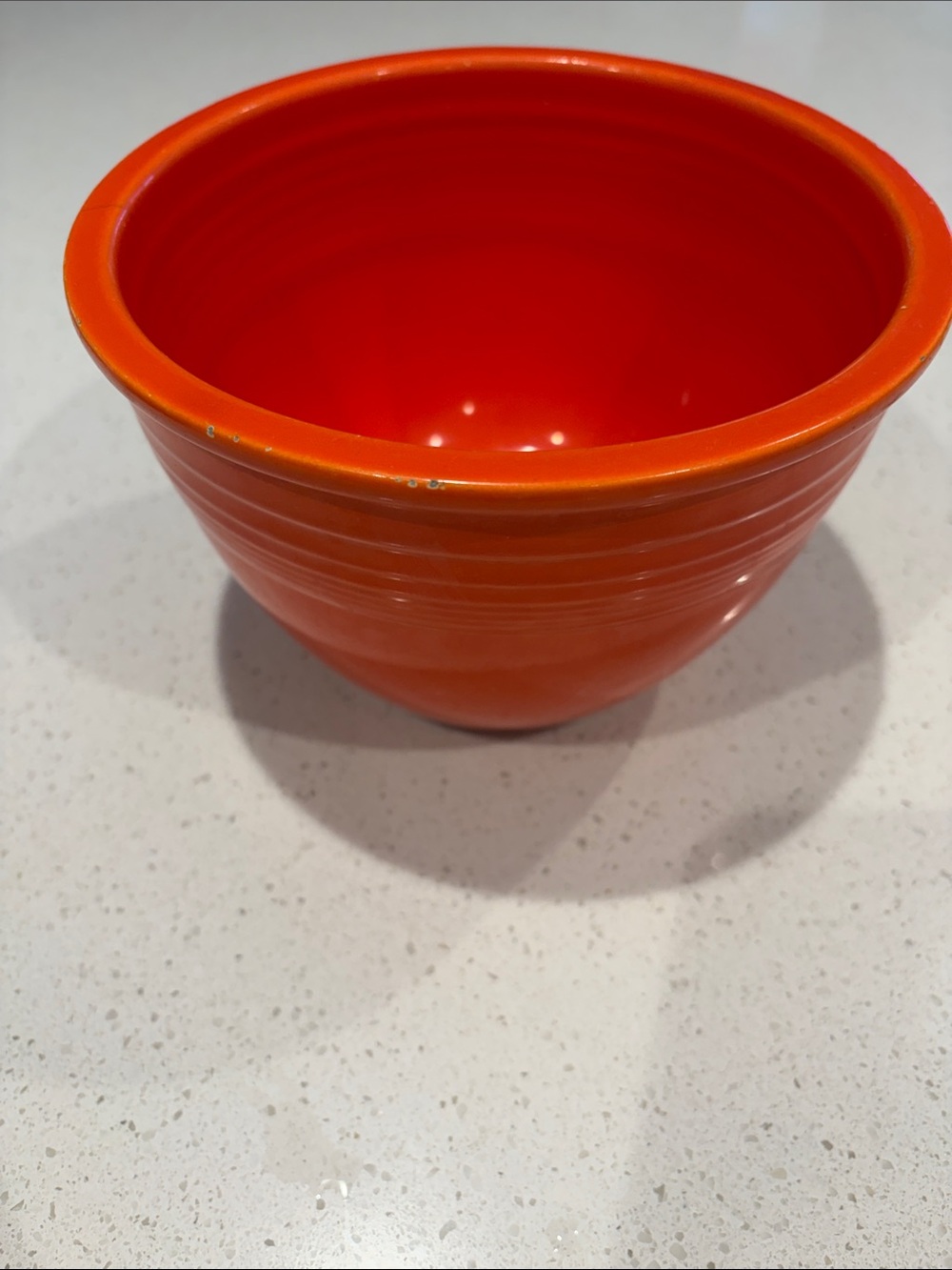 Fiestaware Poppy Orange Mixing Bowl #3